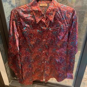 Silk Feel Western Button/Snap Down